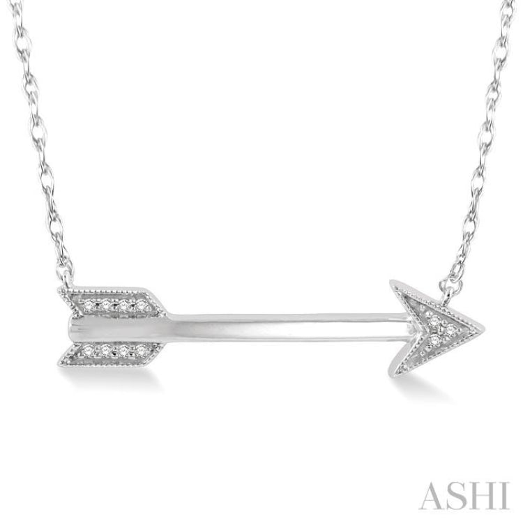 Arrow Diamond Fashion Necklace