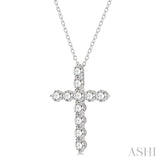 Cross Diamond Pendant