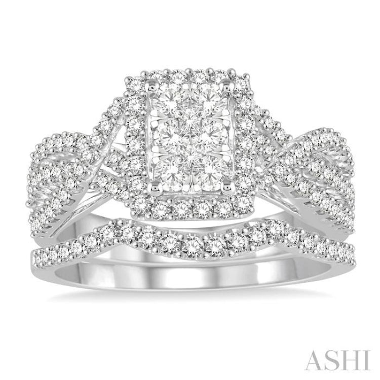 Lovebright Diamond Wedding Set