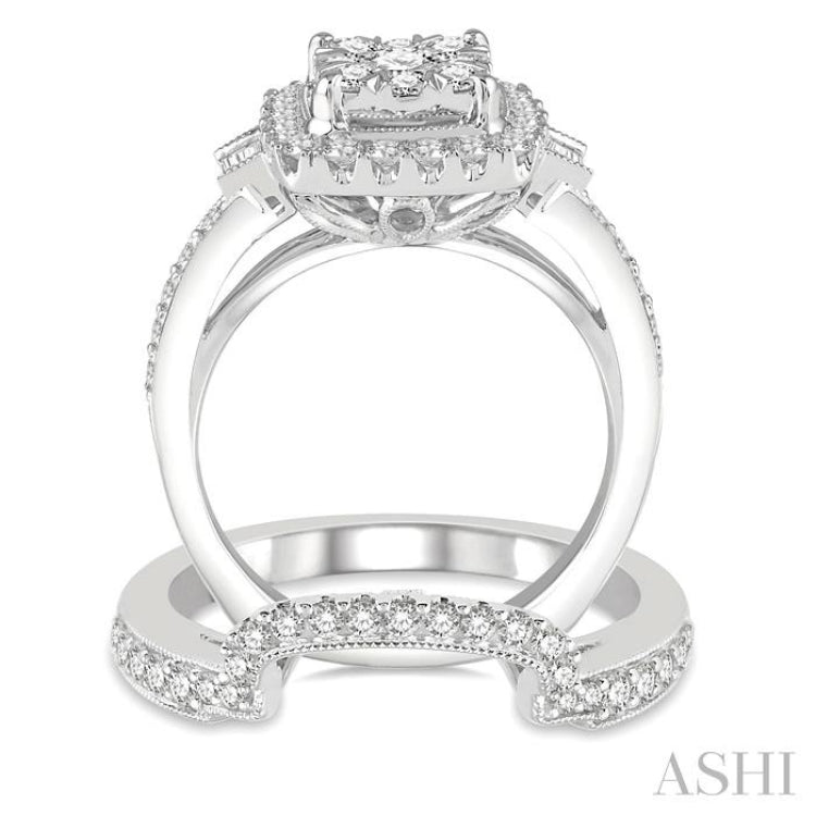 Lovebright Diamond Wedding Set