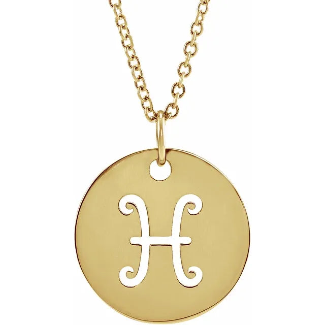 Zodiac Disc Set on Adjustable Chain - Luvona