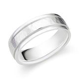 Mens Hammered Wedding Ring-119-01588