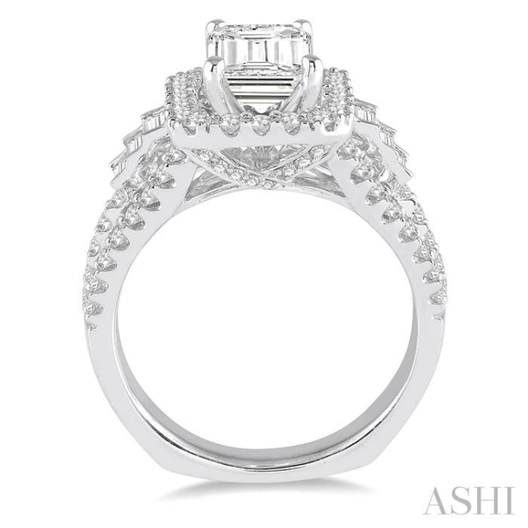 Semi-Mount Diamond Engagement Ring