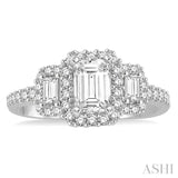 Semi-Mount Diamond Engagement Ring