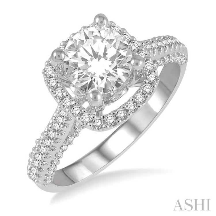 Semi-Mount Diamond Engagement Ring