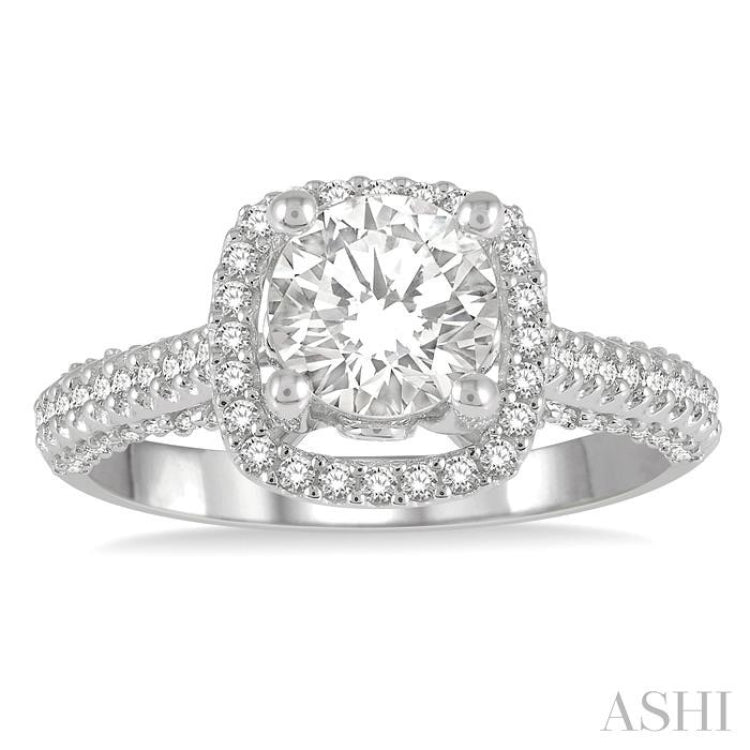 Semi-Mount Diamond Engagement Ring