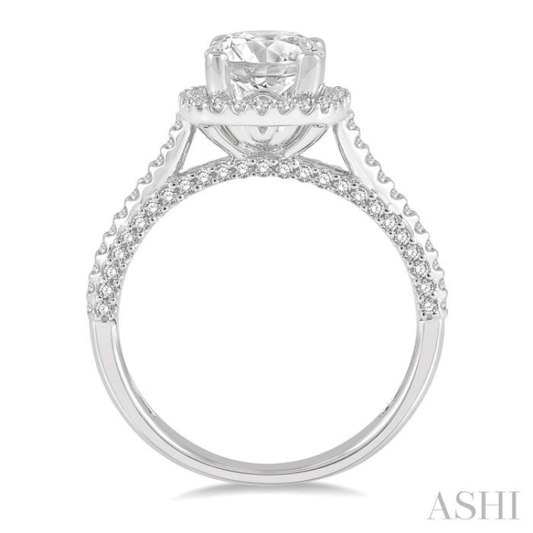 Semi-Mount Diamond Engagement Ring