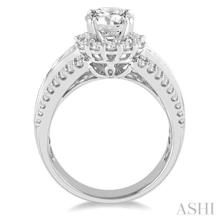 Semi-Mount Diamond Engagement Ring