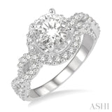 Semi-Mount Diamond Engagement Ring