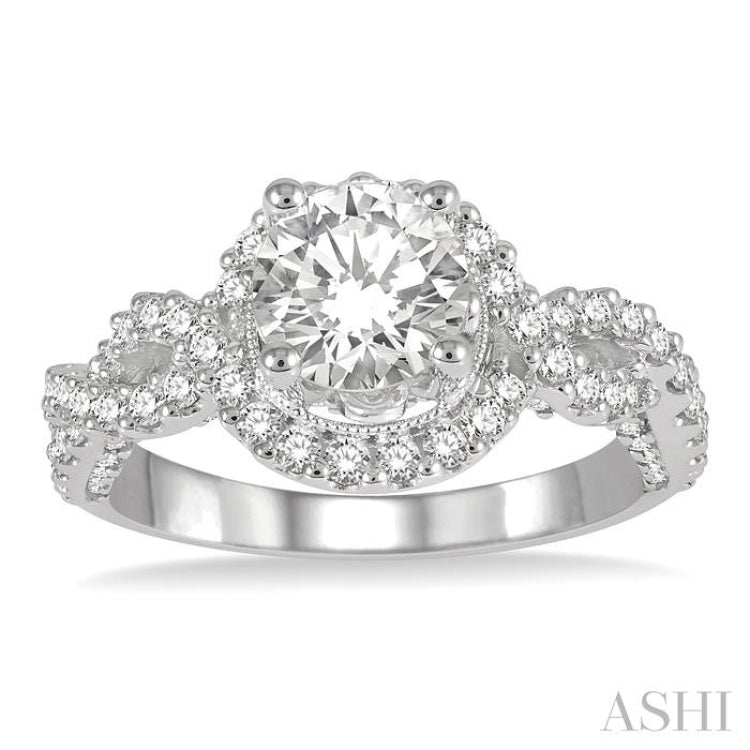 Semi-Mount Diamond Engagement Ring