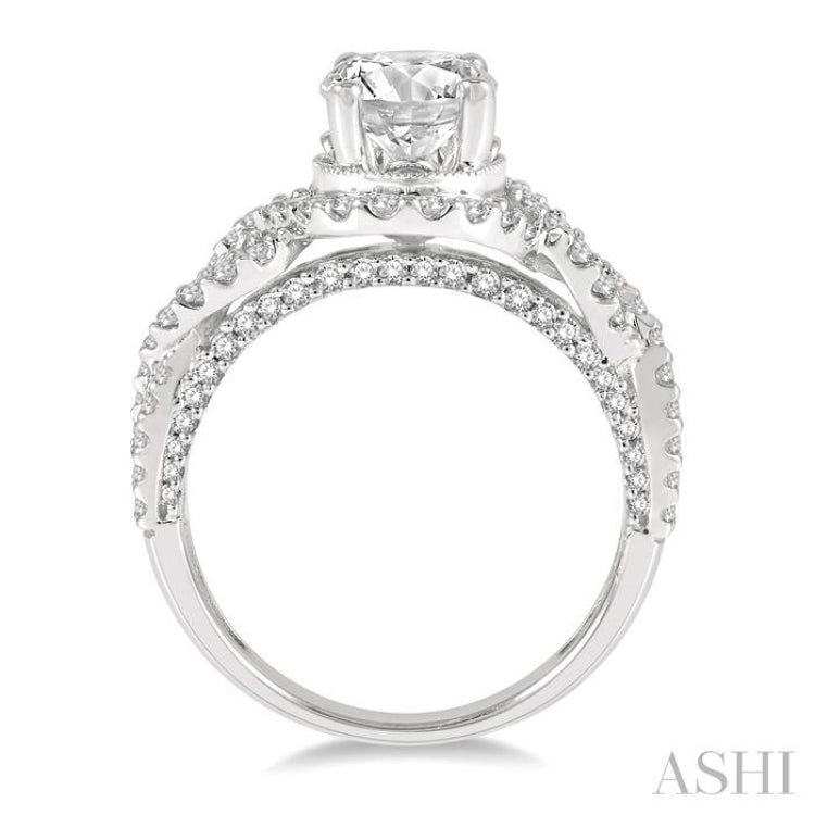 Semi-Mount Diamond Engagement Ring