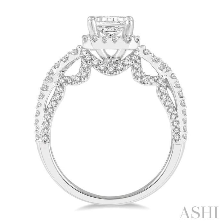 Semi-Mount Diamond Engagement Ring