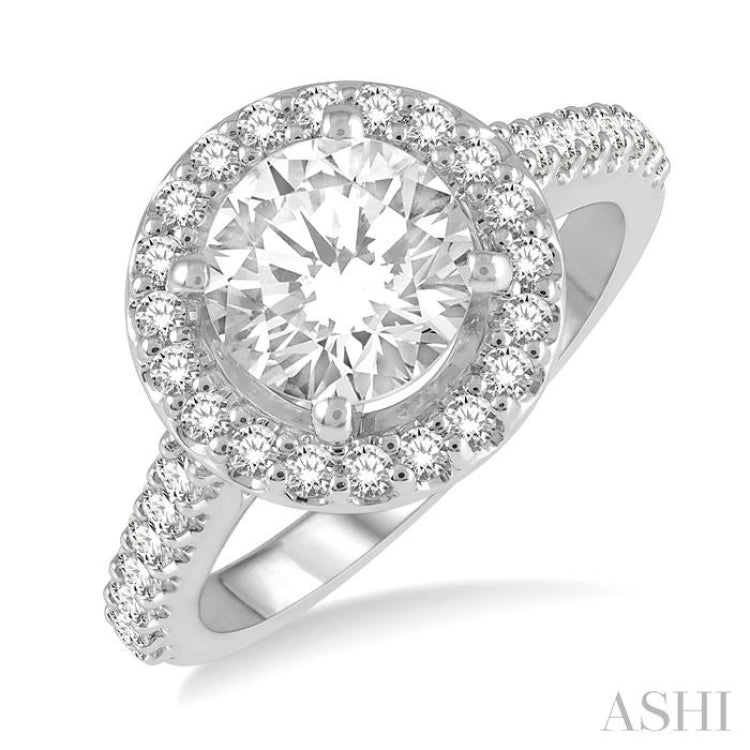 Semi-Mount Diamond Engagement Ring