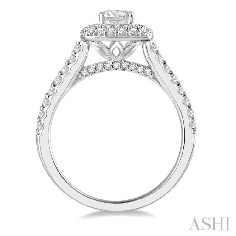 Semi-Mount Diamond Engagement Ring