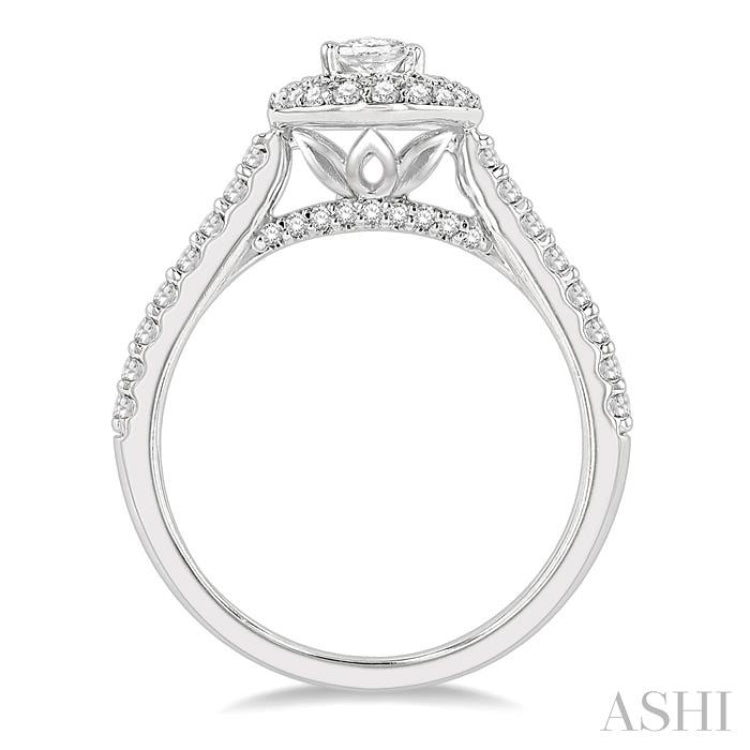 Oval Shape Diamond Engagement Ring