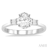 Oval Shape Diamond Engagement Ring