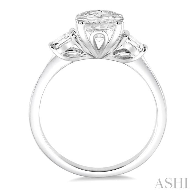 Oval Shape Diamond Engagement Ring