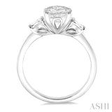 Oval Shape Diamond Engagement Ring