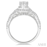 Pear Shape Diamond Engagement Ring