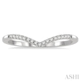 Stackable Chevron Petite Diamond Fashion Ring