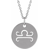 Zodiac Disc Set on Adjustable Chain - Luvona