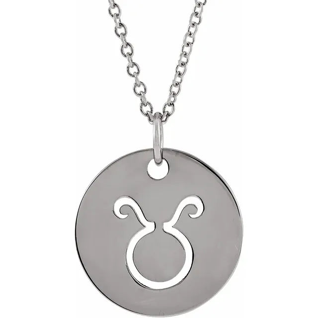 Zodiac Disc Set on Adjustable Chain - Luvona