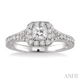 Semi-Mount Diamond Engagement Ring