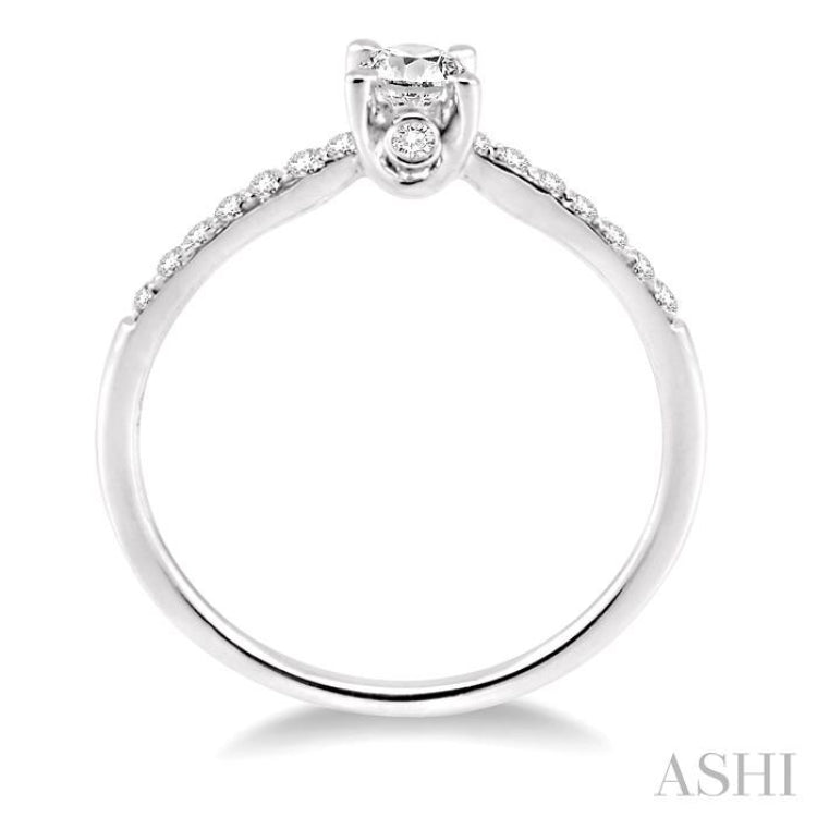 Semi-Mount Diamond Engagement Ring