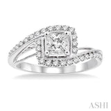 Semi-Mount Diamond Engagement Ring