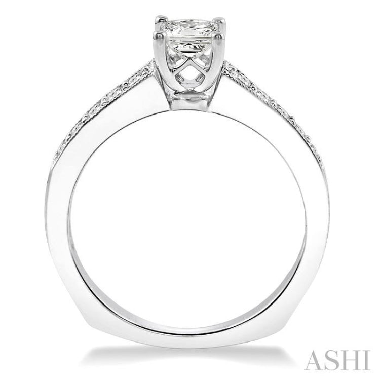 Semi-Mount Diamond Engagement Ring