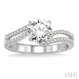 Semi-Mount Diamond Engagement Ring