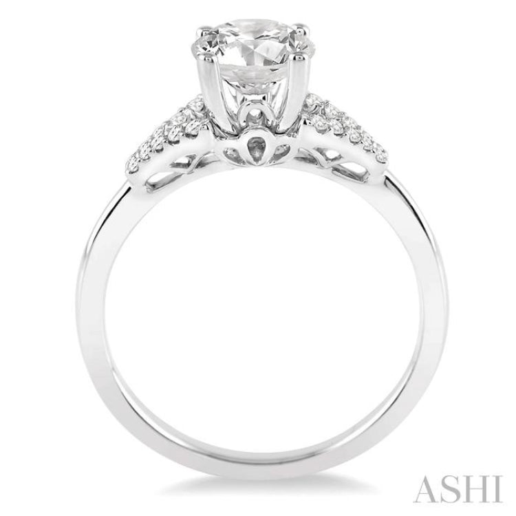 Semi-Mount Diamond Engagement Ring