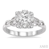 Semi-Mount Diamond Engagement Ring