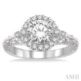 Semi-Mount Diamond Engagement Ring