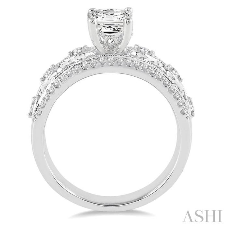 Semi-Mount Diamond Engagement Ring