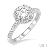 Semi-Mount Diamond Engagement Ring