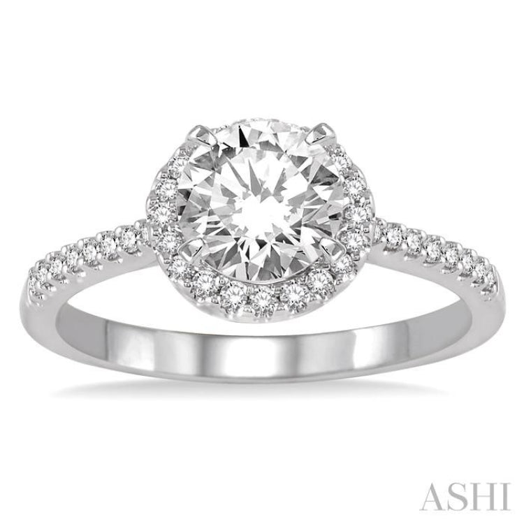 Semi-Mount Diamond Engagement Ring