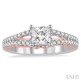 Semi-Mount Diamond Engagement Ring