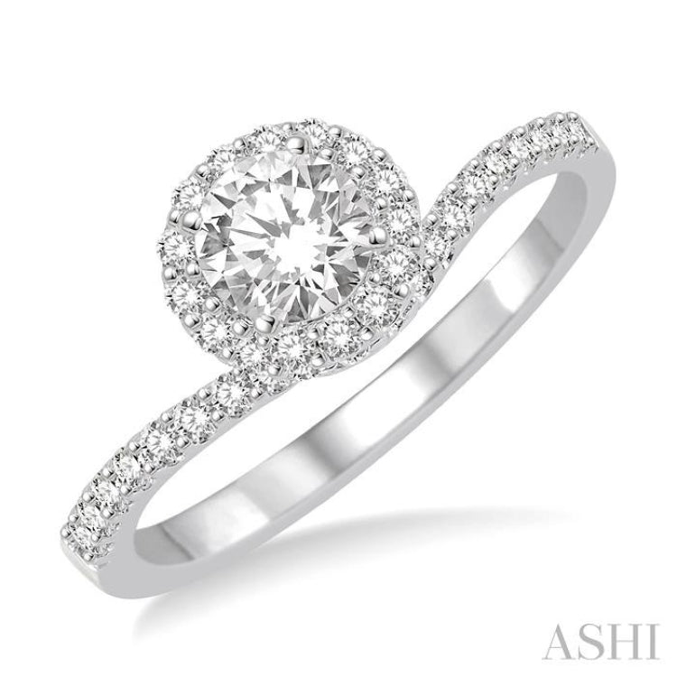 Semi-Mount Diamond Engagement Ring