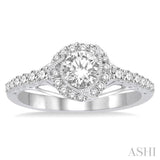 Semi-Mount Diamond Engagement Ring