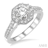 Semi-Mount Diamond Engagement Ring