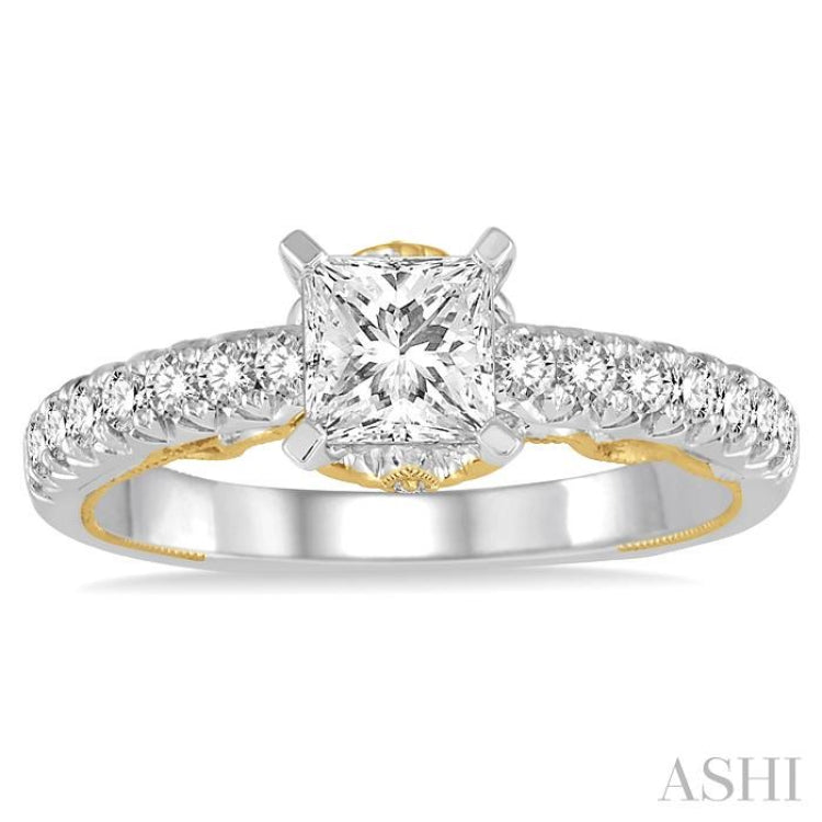 Semi-Mount Diamond Engagement Ring