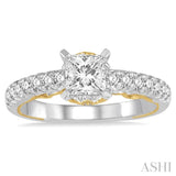 Semi-Mount Diamond Engagement Ring