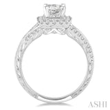 Semi-Mount Diamond Engagement Ring