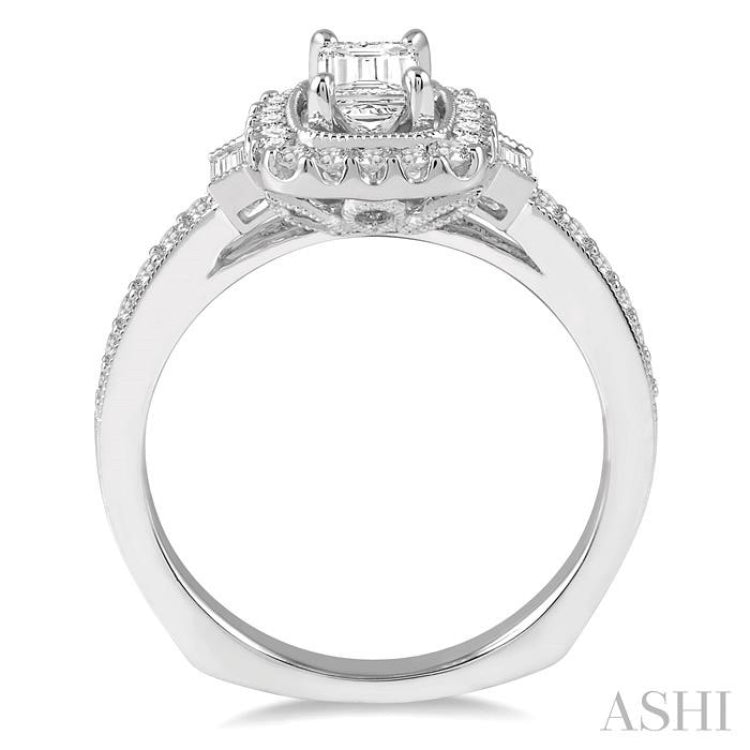 Semi-Mount Diamond Engagement Ring