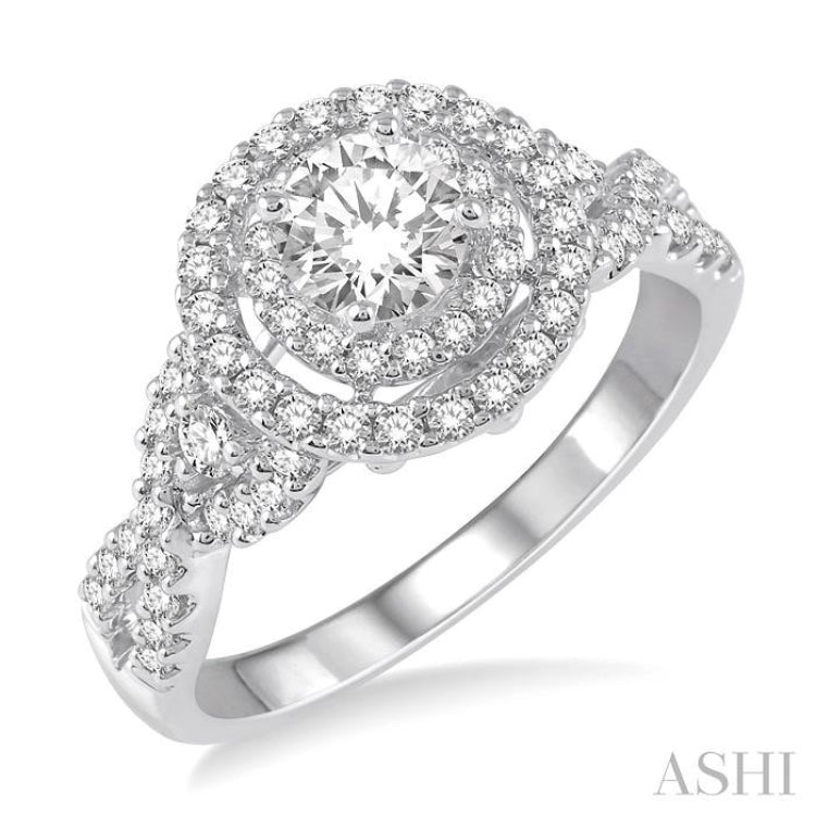 Semi-Mount Diamond Engagement Ring