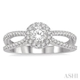 Semi-Mount Diamond Engagement Ring