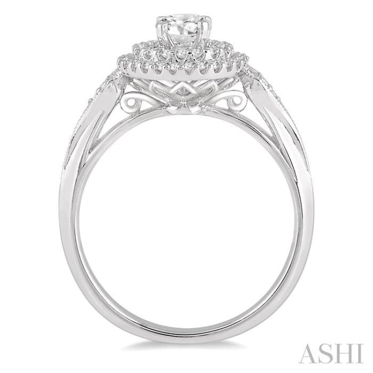 Semi-Mount Diamond Engagement Ring