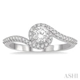 Semi-Mount Diamond Engagement Ring