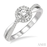 Semi-Mount Diamond Engagement Ring